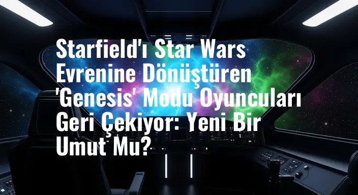 Starfield'ı Star Wars Evrenine Dönüştüren 'Genesis' Modu Oyuncuları Geri Çekiyor: Yeni Bir Umut Mu?
