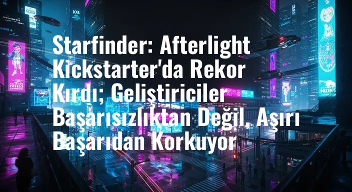 Starfinder: Afterlight Kickstarter'da Rekor Kırdı; Geliştiriciler Başarısızlıktan Değil, Aşırı Başarıdan Korkuyor