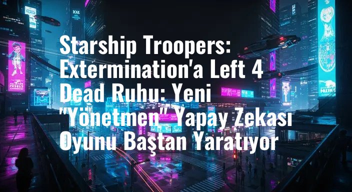 Starship Troopers: Extermination'a Left 4 Dead Ruhu: Yeni "Yönetmen" Yapay Zekası Oyunu Baştan Yaratıyor