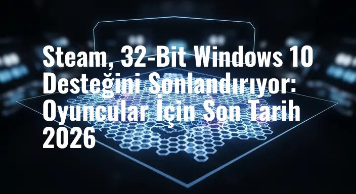 Steam, 32-Bit Windows 10 Desteğini Sonlandırıyor: Oyuncular İçin Son Tarih 2026