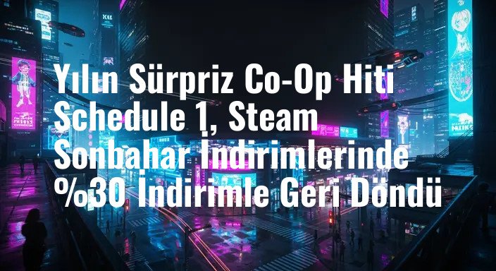 Yılın Sürpriz Co-Op Hiti Schedule 1, Steam Sonbahar İndirimlerinde %30 İndirimle Geri Döndü