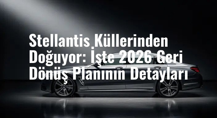 Stellantis Küllerinden Doğuyor: İşte 2026 Geri Dönüş Planının Detayları