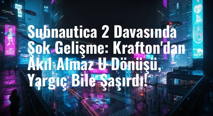 Subnautica 2 Davasında Şok Gelişme: Krafton'dan Akıl Almaz U Dönüşü, Yargıç Bile Şaşırdı!