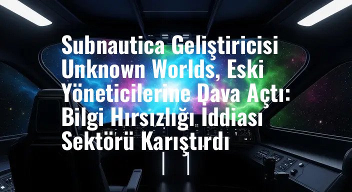 Subnautica Geliştiricisi Unknown Worlds, Eski Yöneticilerine Dava Açtı: Bilgi Hırsızlığı İddiası Sektörü Karıştırdı