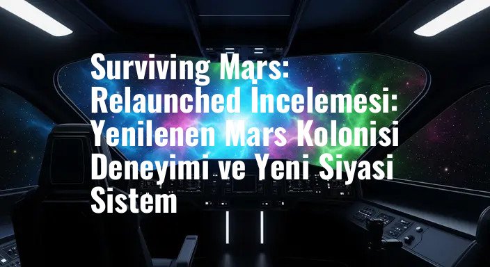 Surviving Mars: Relaunched İncelemesi: Yenilenen Mars Kolonisi Deneyimi ve Yeni Siyasi Sistem