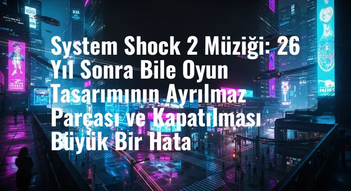 System Shock 2 Müziği: 26 Yıl Sonra Bile Oyun Tasarımının Ayrılmaz Parçası ve Kapatılması Büyük Bir Hata