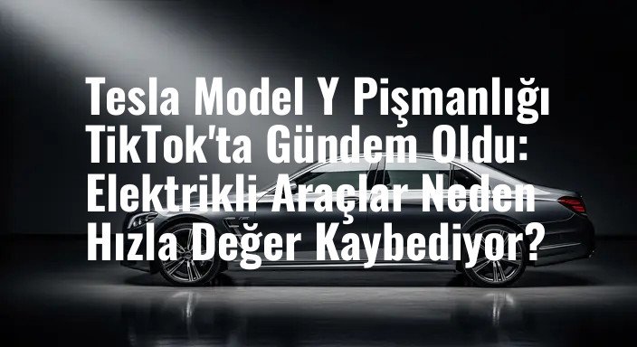 Tesla Model Y Pişmanlığı TikTok'ta Gündem Oldu: Elektrikli Araçlar Neden Hızla Değer Kaybediyor?