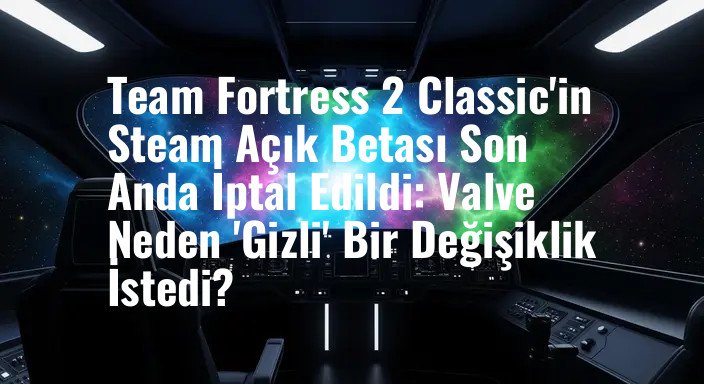 Team Fortress 2 Classic'in Steam Açık Betası Son Anda İptal Edildi: Valve Neden 'Gizli' Bir Değişiklik İstedi?