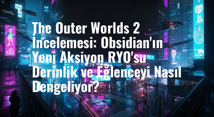 The Outer Worlds 2 İncelemesi: Obsidian'ın Yeni Aksiyon RYO'su Derinlik ve Eğlenceyi Nasıl Dengeliyor?