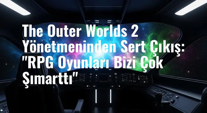 The Outer Worlds 2 Yönetmeninden Sert Çıkış: "RPG Oyunları Bizi Çok Şımarttı"