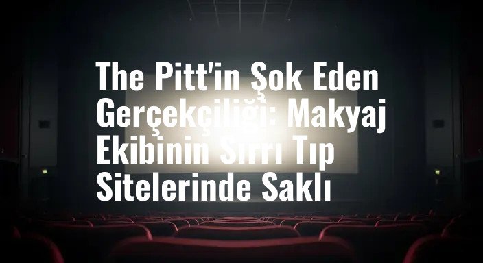 The Pitt'in Şok Eden Gerçekçiliği: Makyaj Ekibinin Sırrı Tıp Sitelerinde Saklı