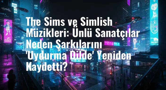 The Sims ve Simlish Müzikleri: Ünlü Sanatçılar Neden Şarkılarını 'Uydurma Dilde' Yeniden Kaydetti?