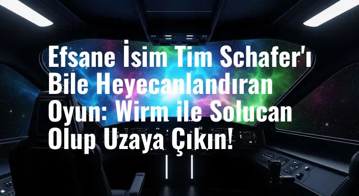 Efsane İsim Tim Schafer'ı Bile Heyecanlandıran Oyun: Wirm ile Solucan Olup Uzaya Çıkın!