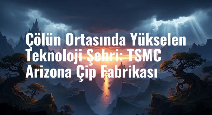 Çölün Ortasında Yükselen Teknoloji Şehri: TSMC Arizona Çip Fabrikası