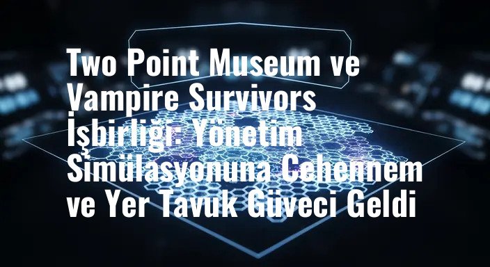Two Point Museum ve Vampire Survivors İşbirliği: Yönetim Simülasyonuna Cehennem ve Yer Tavuk Güveci Geldi