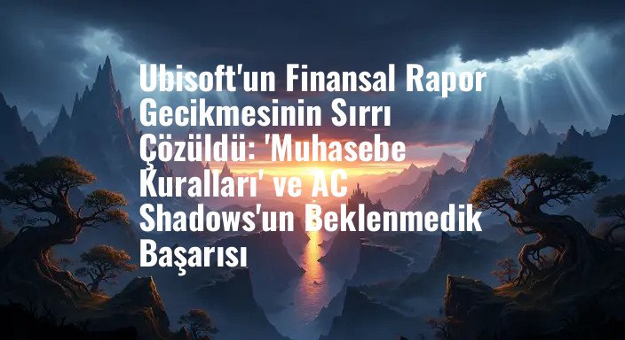 Ubisoft'un Finansal Rapor Gecikmesinin Sırrı Çözüldü: 'Muhasebe Kuralları' ve AC Shadows'un Beklenmedik Başarısı