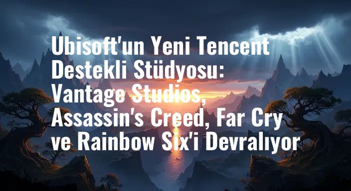 Ubisoft'un Yeni Tencent Destekli Stüdyosu: Vantage Studios, Assassin's Creed, Far Cry ve Rainbow Six'i Devralıyor