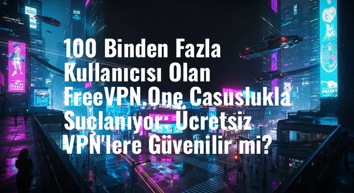 100 Binden Fazla Kullanıcısı Olan FreeVPN.One Casuslukla Suçlanıyor: Ücretsiz VPN'lere Güvenilir mi?