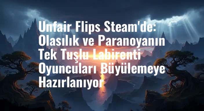 Unfair Flips Steam'de: Olasılık ve Paranoyanın Tek Tuşlu Labirenti Oyuncuları Büyülemeye Hazırlanıyor
