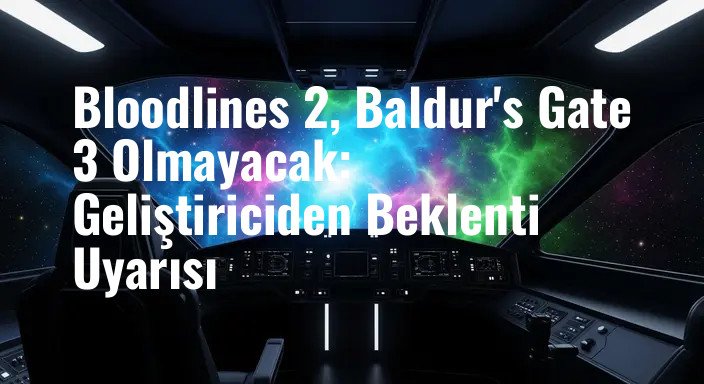 Bloodlines 2, Baldur's Gate 3 Olmayacak: Geliştiriciden Beklenti Uyarısı