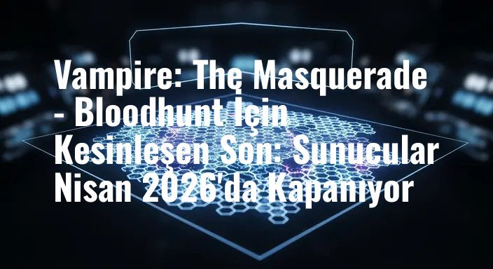 Vampire: The Masquerade - Bloodhunt İçin Kesinleşen Son: Sunucular Nisan 2026'da Kapanıyor