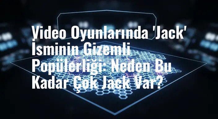 Video Oyunlarında 'Jack' İsminin Gizemli Popülerliği: Neden Bu Kadar Çok Jack Var?