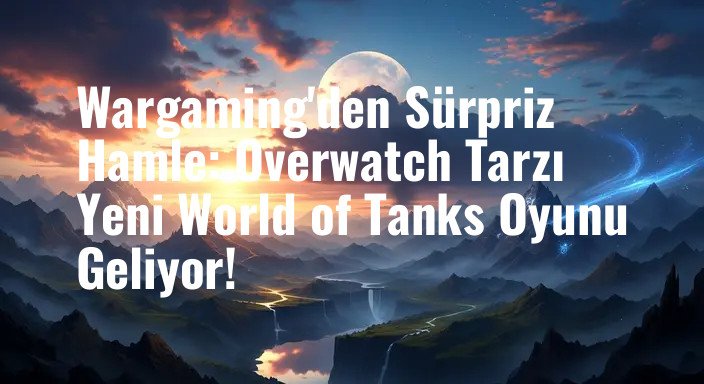 Wargaming'den Sürpriz Hamle: Overwatch Tarzı Yeni World of Tanks Oyunu Geliyor!