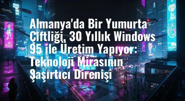 Almanya'da Bir Yumurta Çiftliği, 30 Yıllık Windows 95 ile Üretim Yapıyor: Teknoloji Mirasının Şaşırtıcı Direnişi