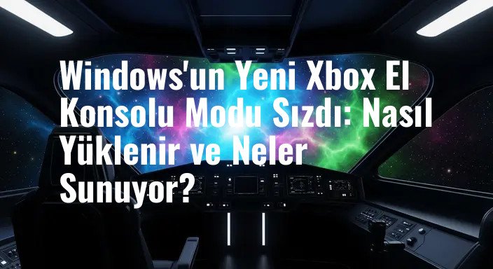 Windows'un Yeni Xbox El Konsolu Modu Sızdı: Nasıl Yüklenir ve Neler Sunuyor?