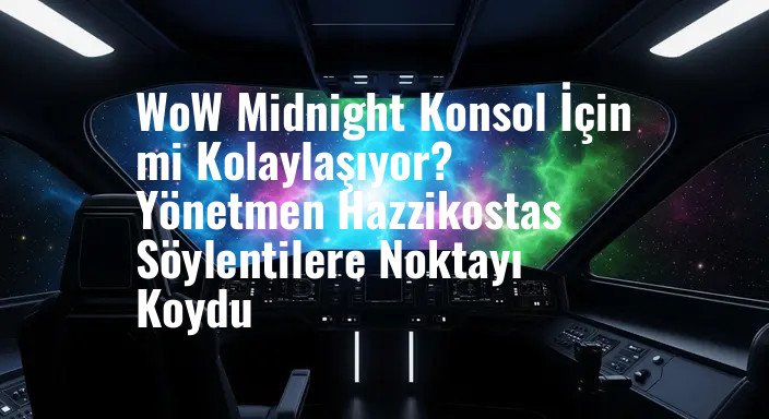 WoW Midnight Konsol İçin mi Kolaylaşıyor? Yönetmen Hazzikostas Söylentilere Noktayı Koydu