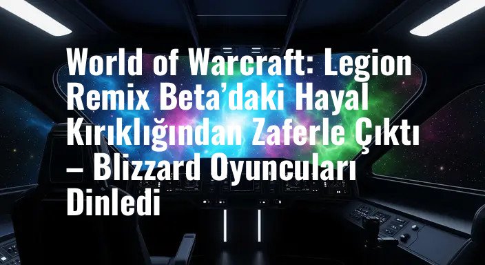 World of Warcraft: Legion Remix Beta’daki Hayal Kırıklığından Zaferle Çıktı – Blizzard Oyuncuları Dinledi