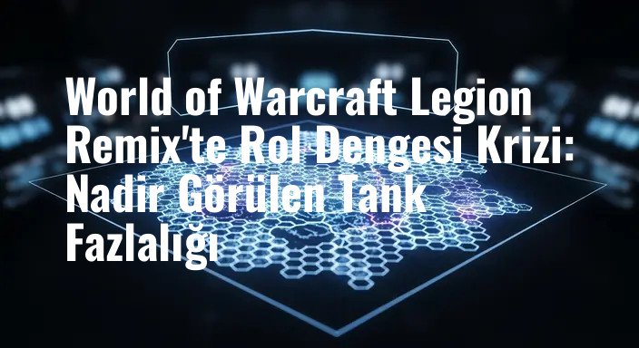 World of Warcraft Legion Remix'te Rol Dengesi Krizi: Nadir Görülen Tank Fazlalığı