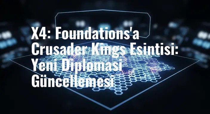 X4: Foundations'a Crusader Kings Esintisi: Yeni Diplomasi Güncellemesi