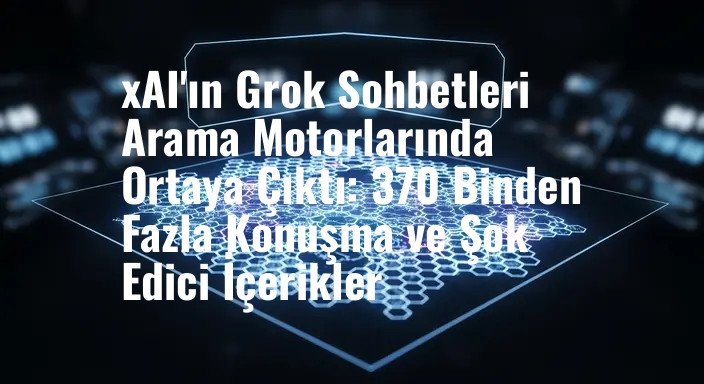 xAI'ın Grok Sohbetleri Arama Motorlarında Ortaya Çıktı: 370 Binden Fazla Konuşma ve Şok Edici İçerikler