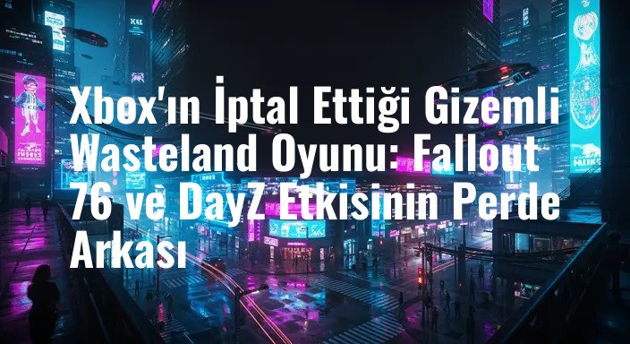 Xbox'ın İptal Ettiği Gizemli Wasteland Oyunu: Fallout 76 ve DayZ Etkisinin Perde Arkası