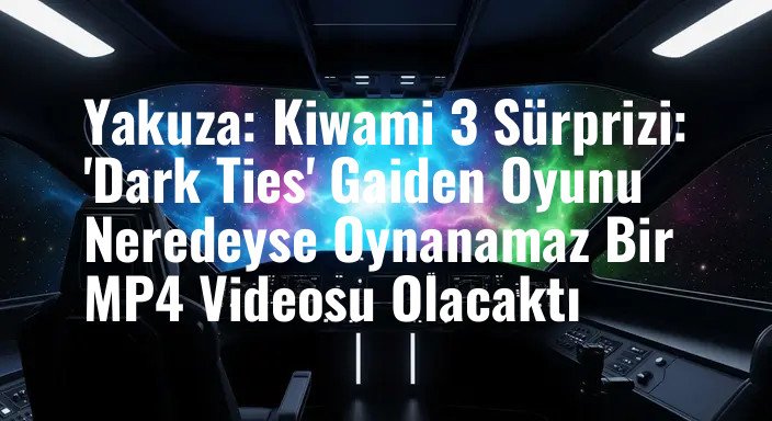 Yakuza: Kiwami 3 Sürprizi: 'Dark Ties' Gaiden Oyunu Neredeyse Oynanamaz Bir MP4 Videosu Olacaktı