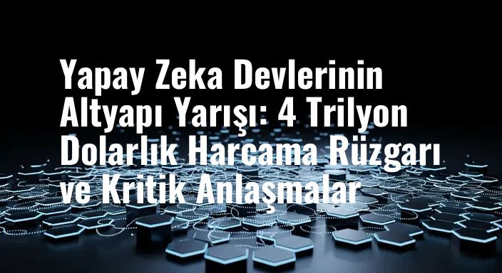 Yapay Zeka Devlerinin Altyapı Yarışı: 4 Trilyon Dolarlık Harcama Rüzgarı ve Kritik Anlaşmalar